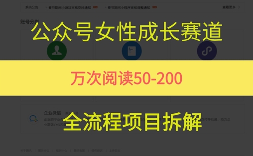 公众号女性赛道，最近爆火系列，条条作品阅读量10w+-缘艺创业网