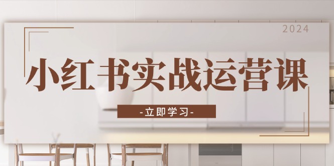 小红书实战运营课：从开通店铺到直播话术，打造爆款笔记与高效直播-缘艺创业网