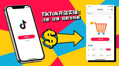 大熊跨境·TikTok从开店到投流的进阶课-缘艺创业网