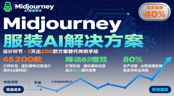 AI在服装领域的运用，使用midjourney做服装辅助企业降低成本-缘艺创业网