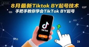 8月最新Tiktok搬运起号技术，手把手教你学会TikTok搬运起号-缘艺创业网