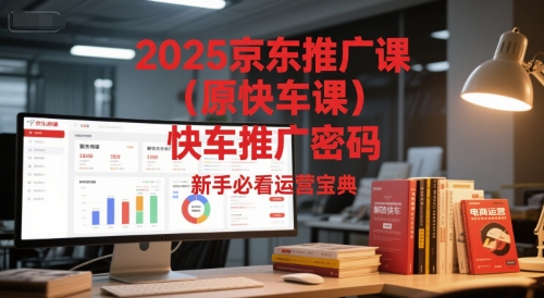 2025京东推广课(原快车课)解锁京东快车推广密码，新手必看运营宝典-缘艺创业网