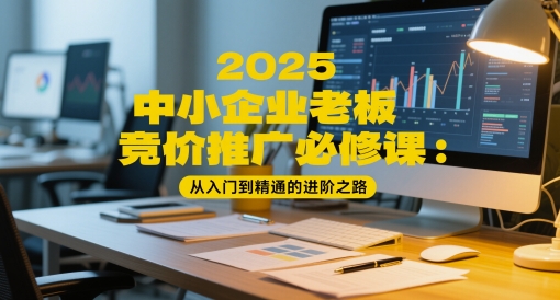 2025中小企业老板竞价推广必修课：从入门到精通的进阶之路-缘艺创业网
