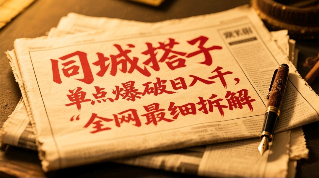 同城搭子群19.9单点爆破日入千，搭子组局月入万，全网最细拆解-缘艺创业网