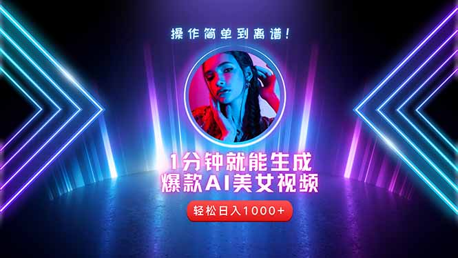 2025年最强副业：用AI做短视频，从零开始打造爆款账号！-缘艺创业网