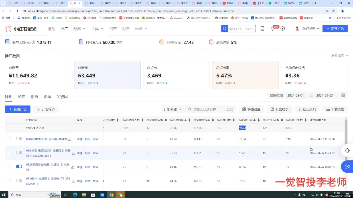 李老师·小红书运营投流，0基础实战教学-缘艺创业网