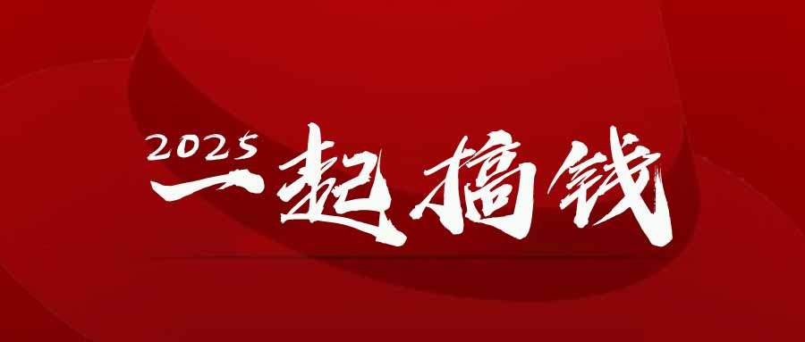 2025年，请“不择手段”去搞钱!-缘艺创业网